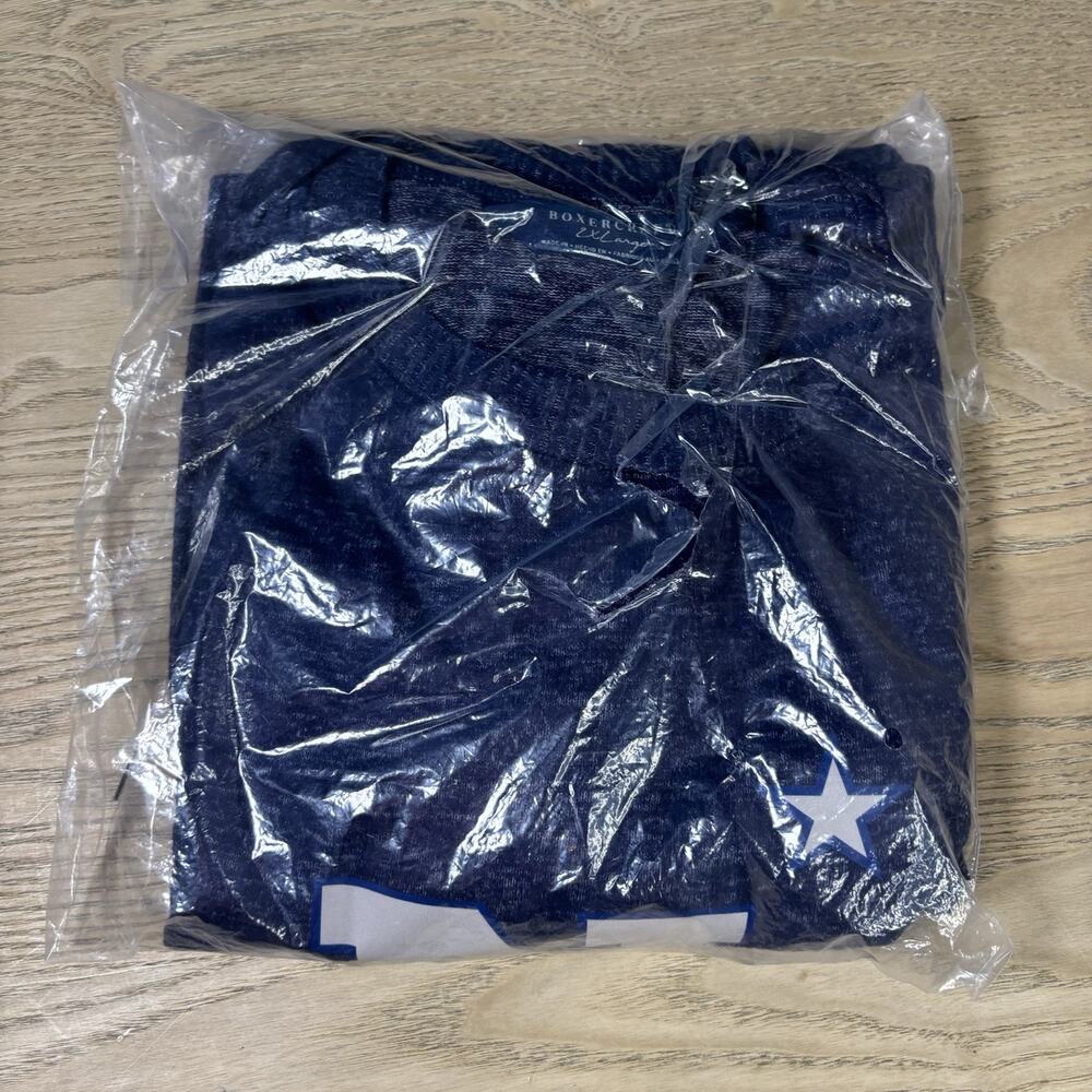 NWT Boxercraft Super Soft Ladies Women's Cuddle Oversized Crew Navy 2XL Plus - Picture 2 of 3